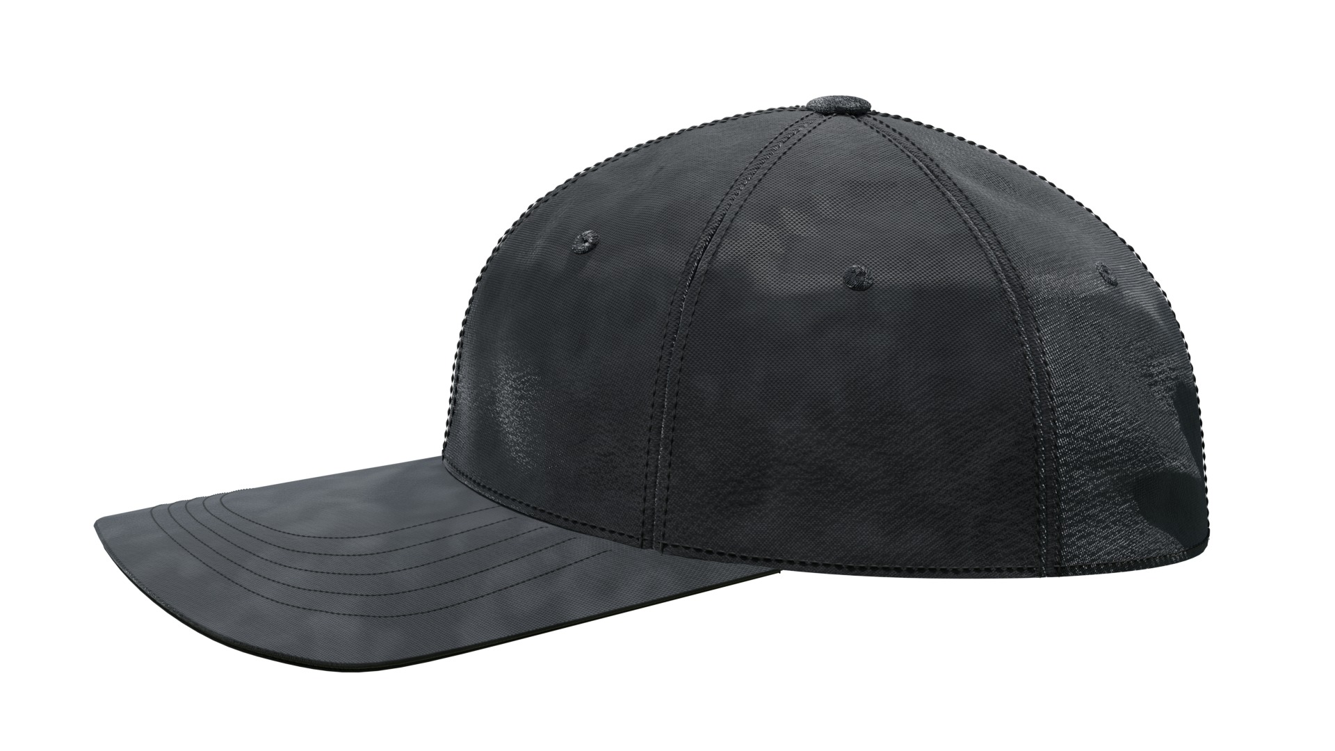 Baseball Cap 3D model_5