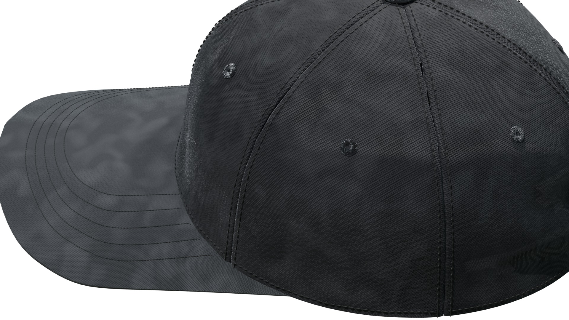 Baseball Cap 3D model_10