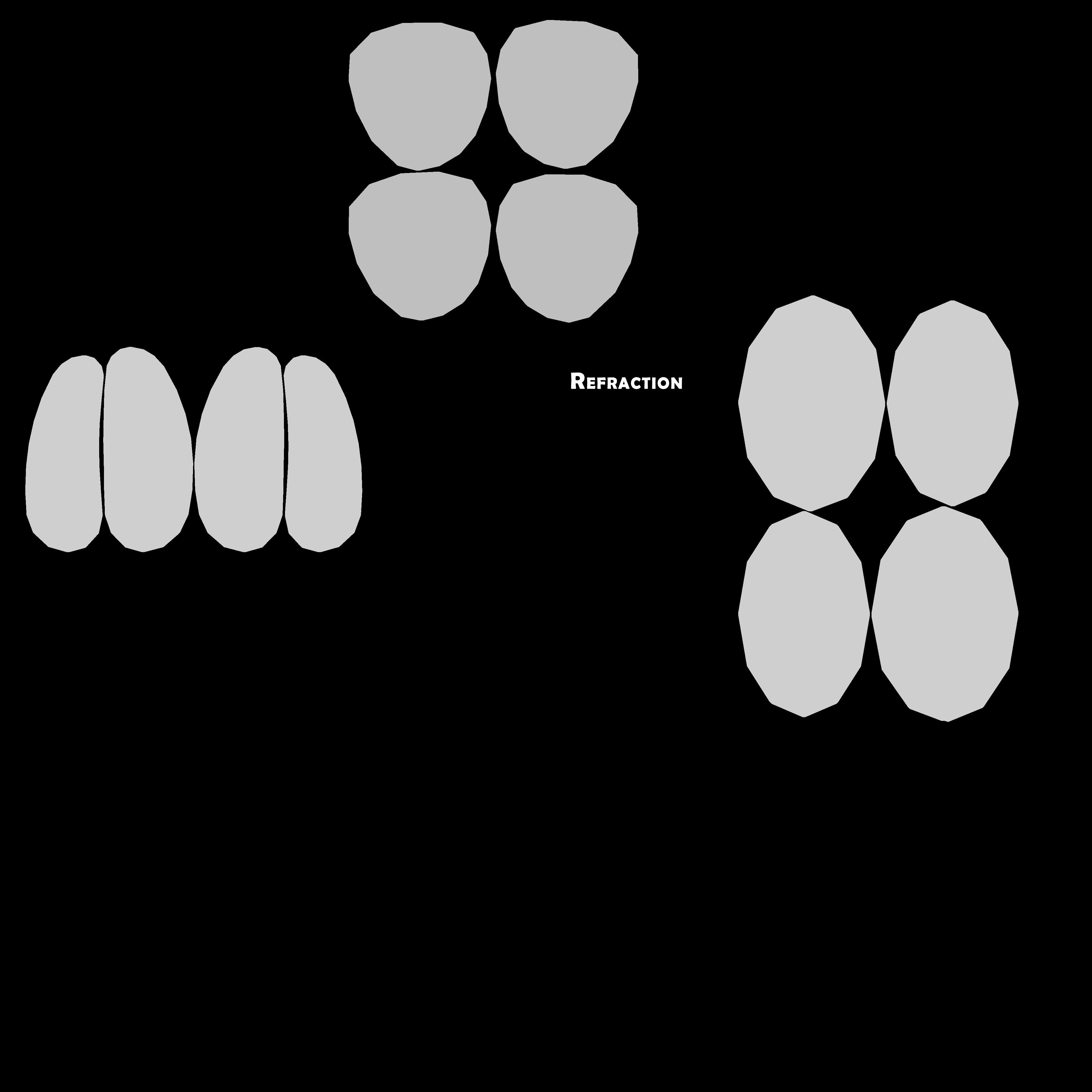 Womens Glasses 04 Low-poly 3D model_15