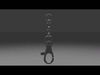  key ring Free 3D model_1