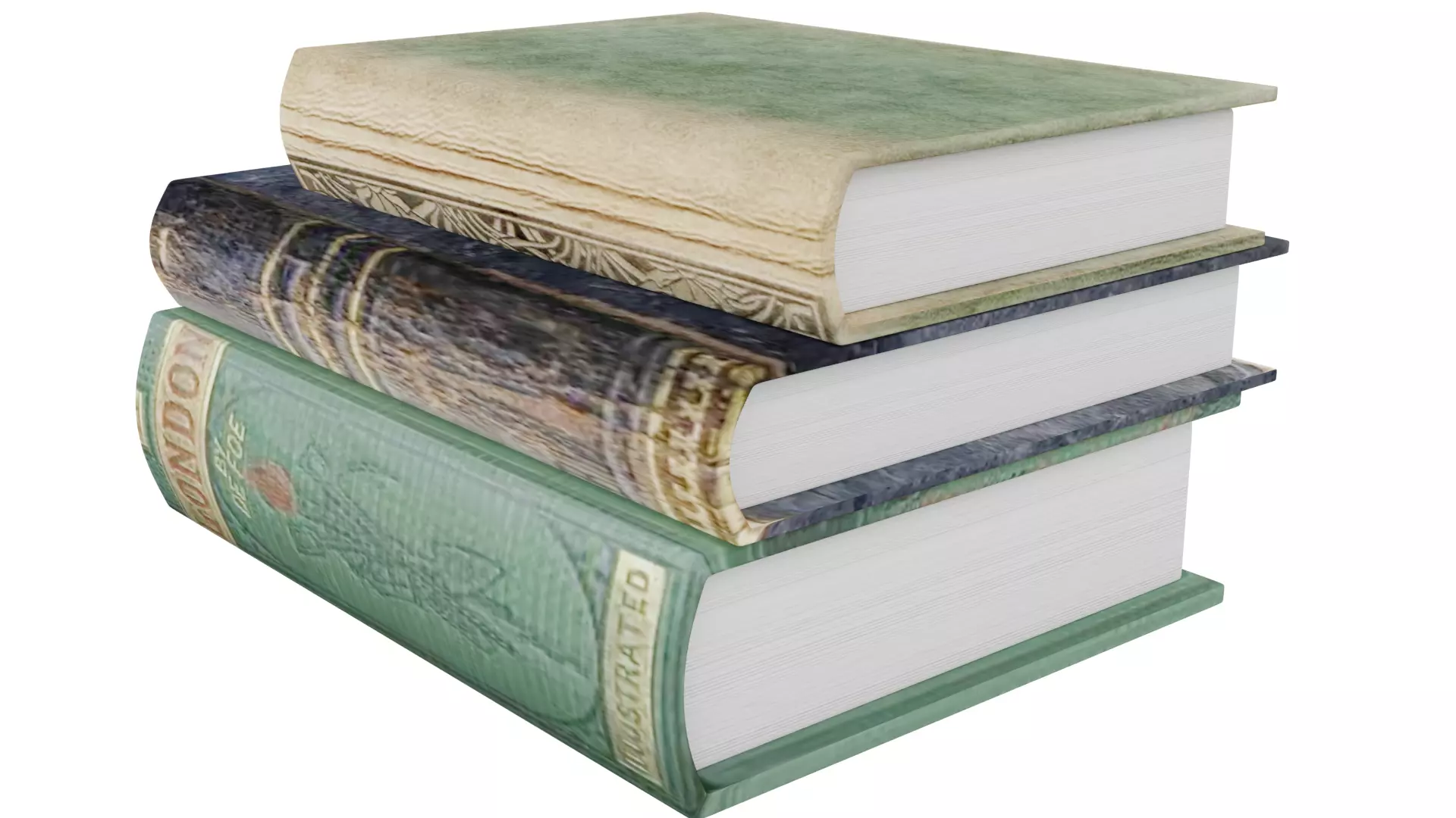 Books 3D model
