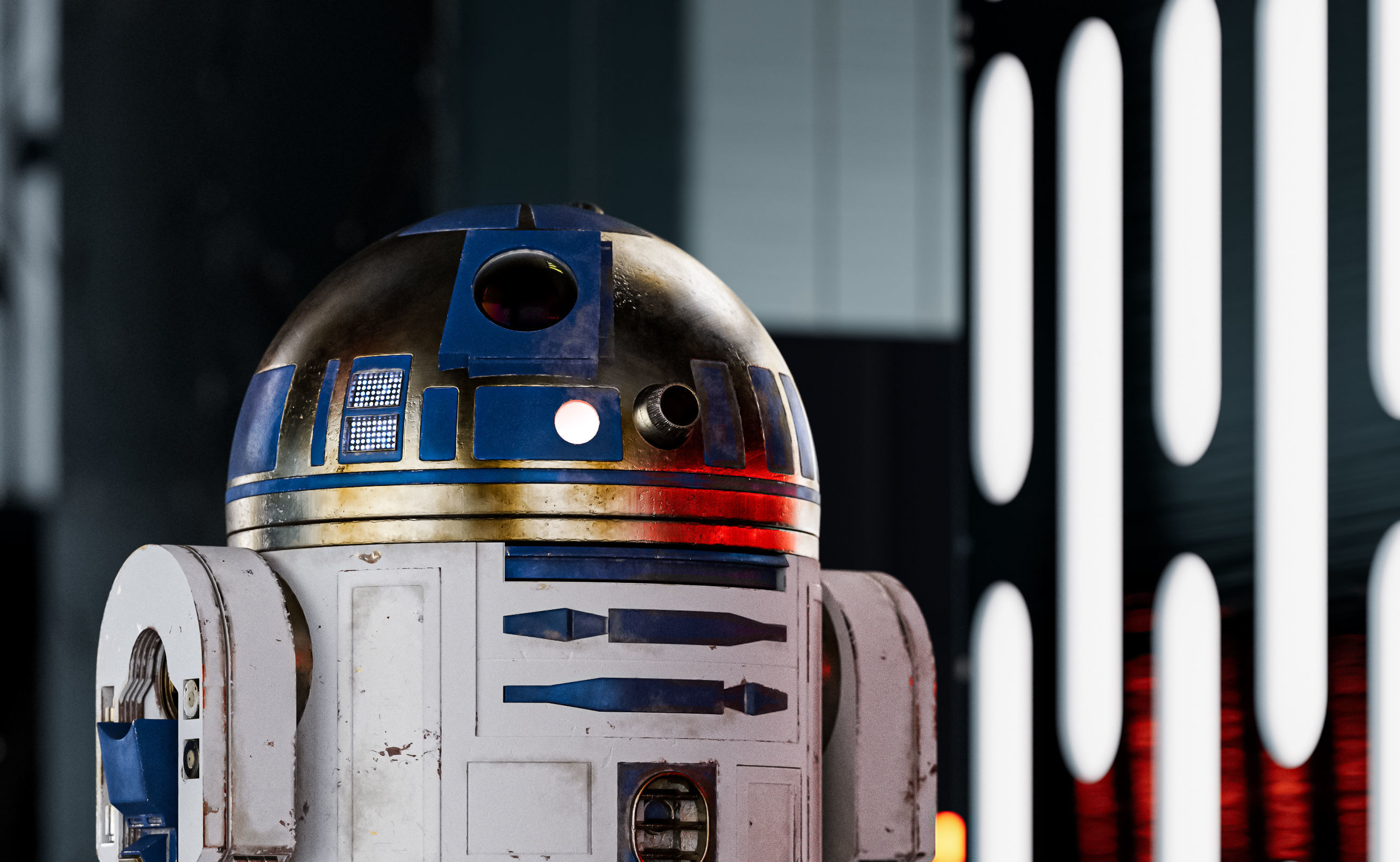 R2D2 Painted Version - Rigged 3D model_1