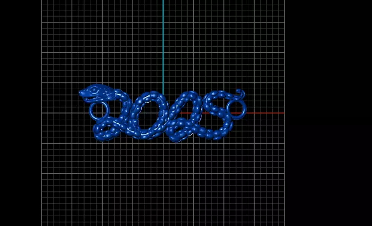 SNAKE Free 3D model_0