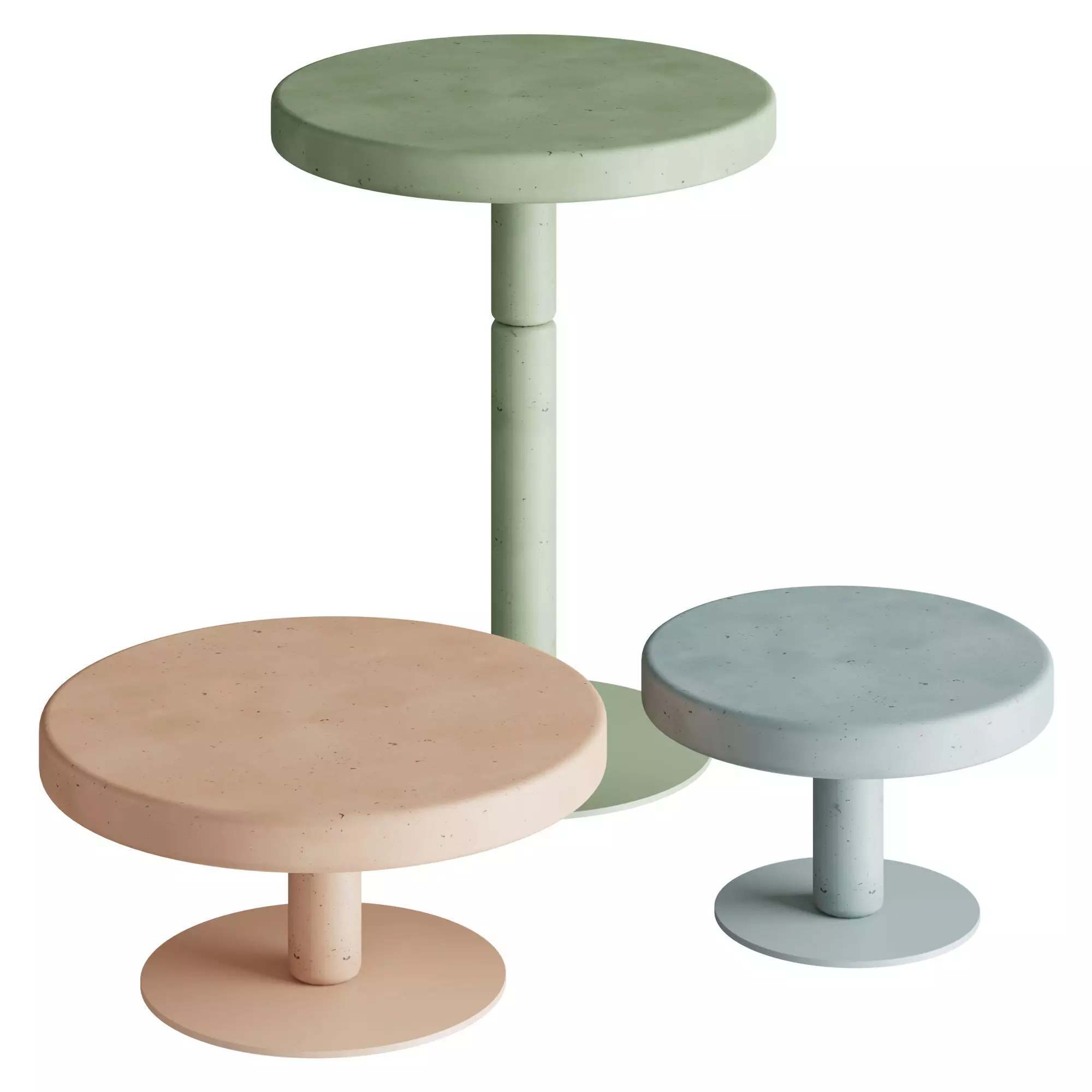 Forma Cemento FLIPPER table 3D model