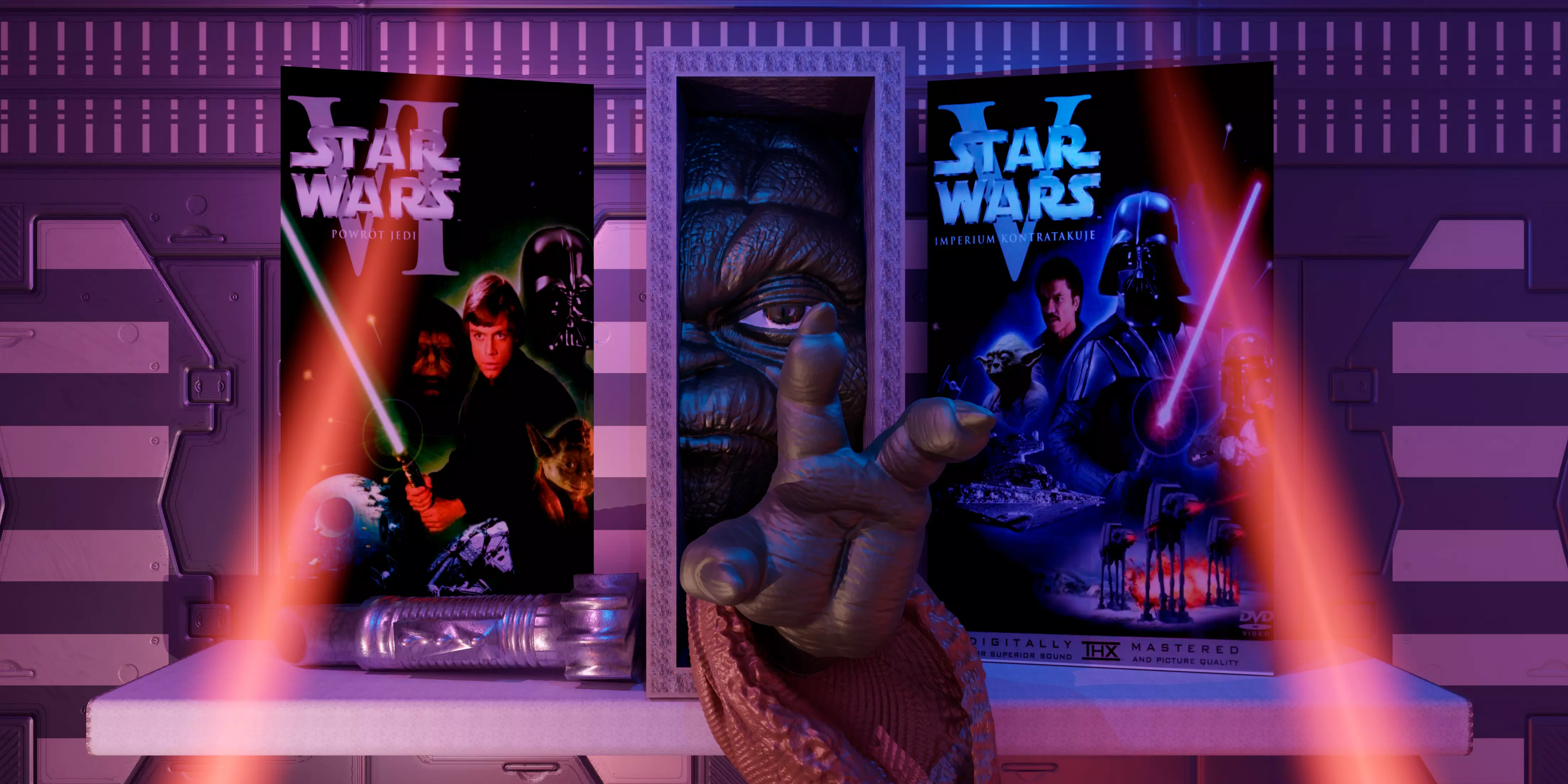 Yoda BookNook 3D print model