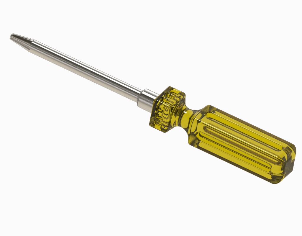Star ScrewDriver Toy 3D print model_2