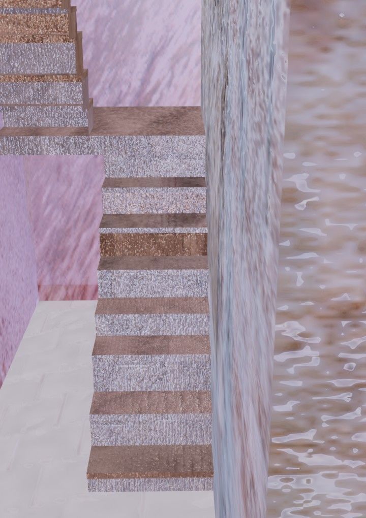 Abandoned Old House Model Low-poly 3D model_20