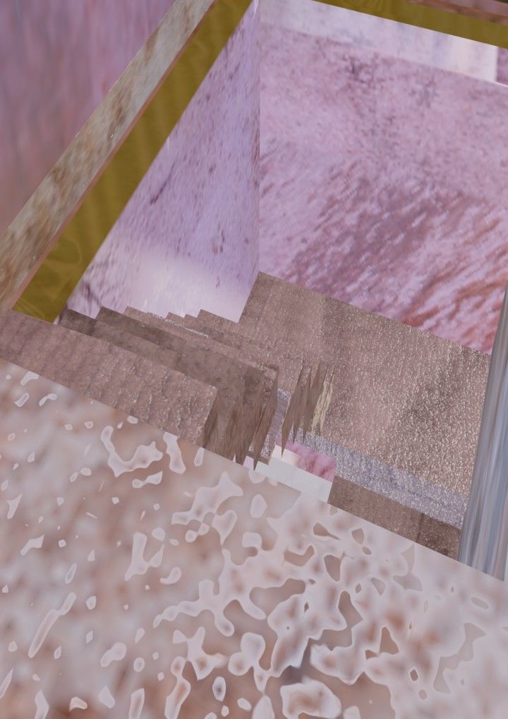 Abandoned Old House Model Low-poly 3D model_21