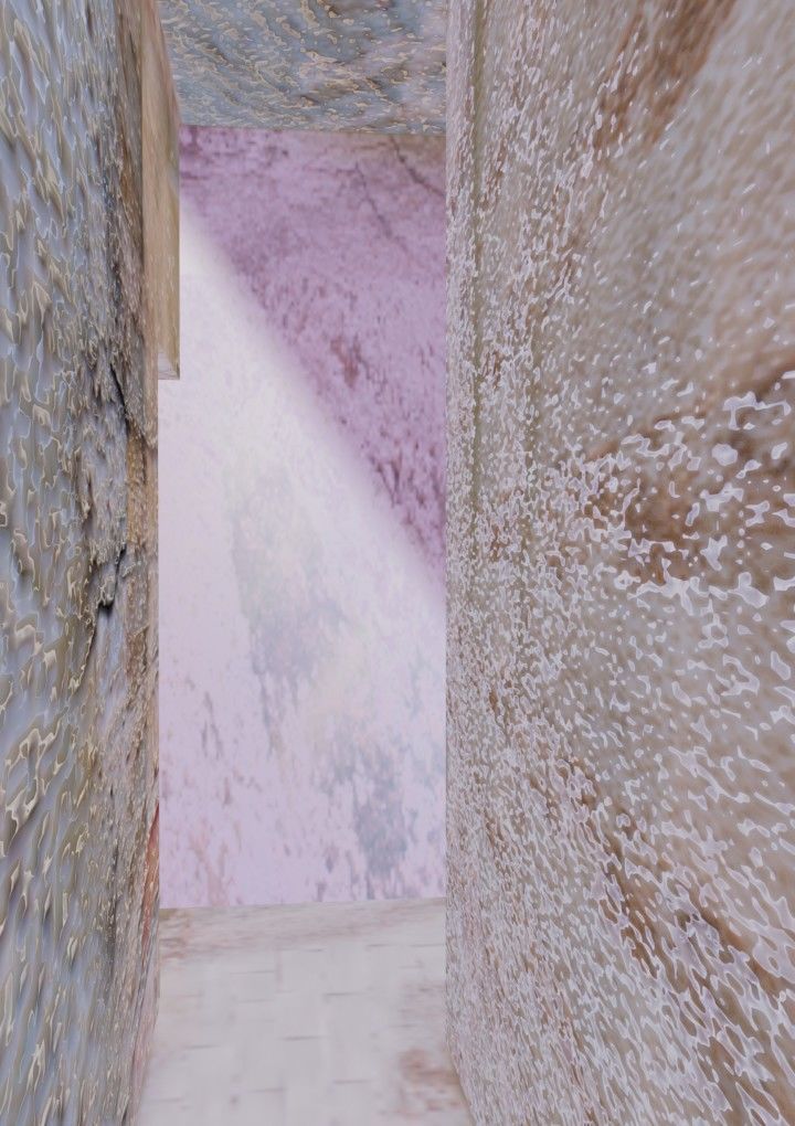 Abandoned Old House Model Low-poly 3D model_18