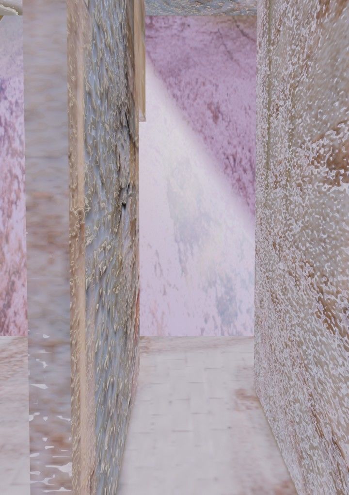 Abandoned Old House Model Low-poly 3D model_16