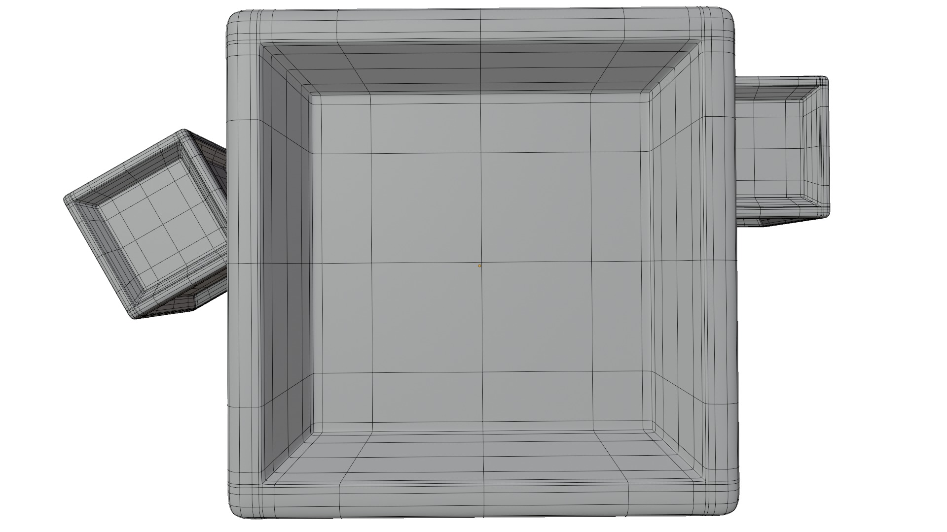 Wooden Block 3D model_17