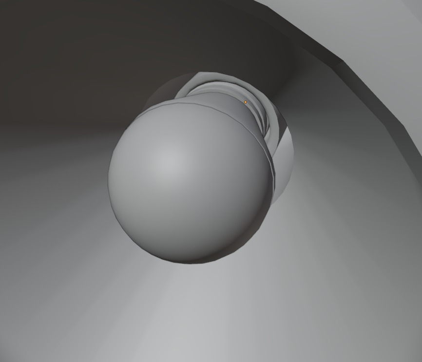 The lamp in 3D Low-poly 3D model_4