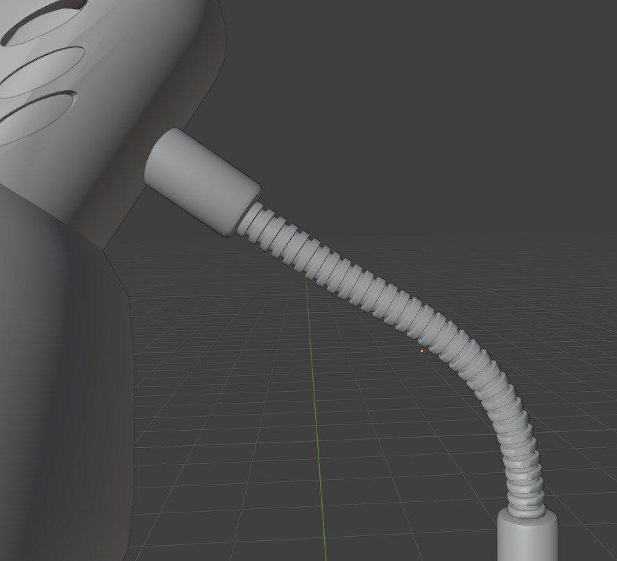 The lamp in 3D Low-poly 3D model_6