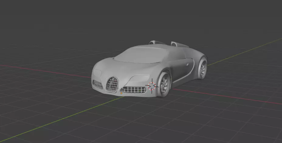 Buggatti veyron 3D model