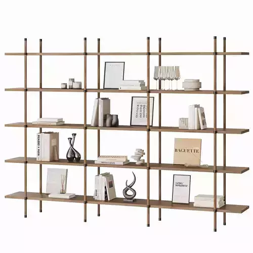 Bookcase Nikko by Gianfranco Ferre
