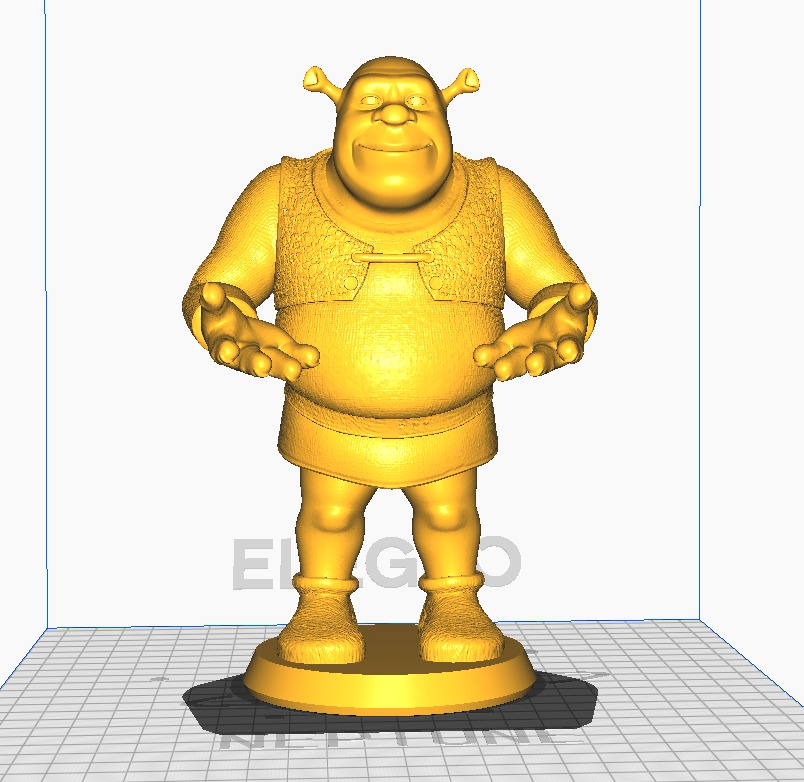 Shrek - Green Monster 3D print model_6