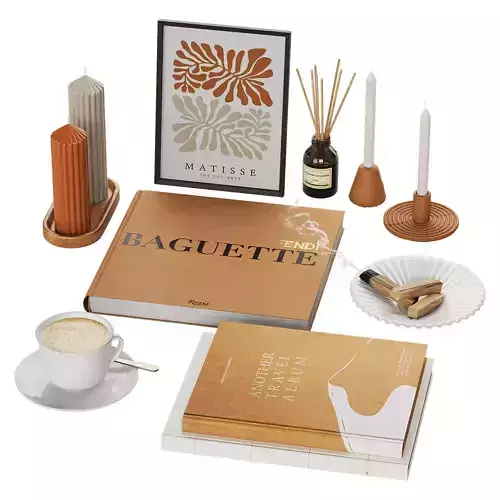 Autumn Orange Decorative Set