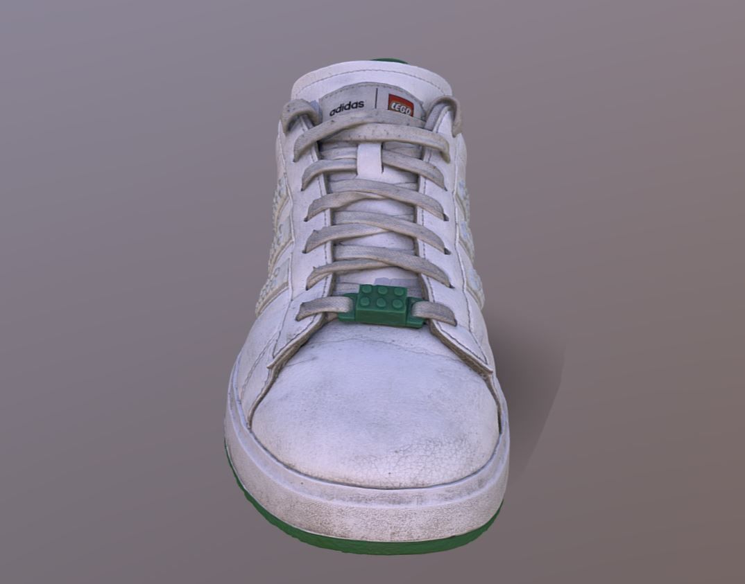 used adidas lego 3D model_7