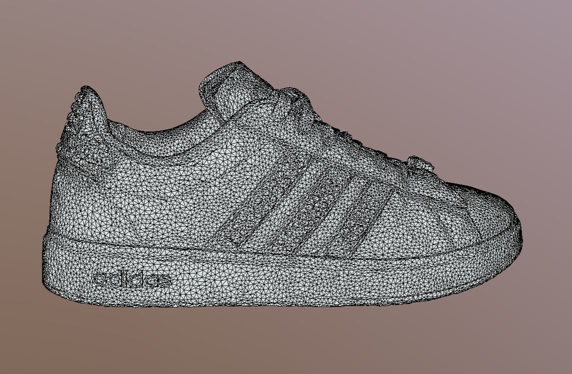 used adidas lego 3D model_6