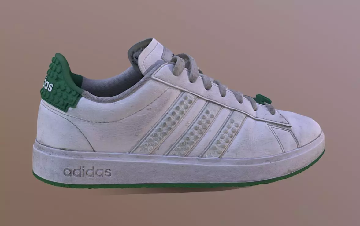 used adidas lego 3D model_0