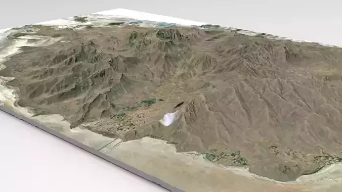 Mountain landscape Shahi Iran 