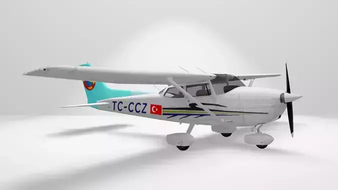 Cessna 172 model single engine aircraft