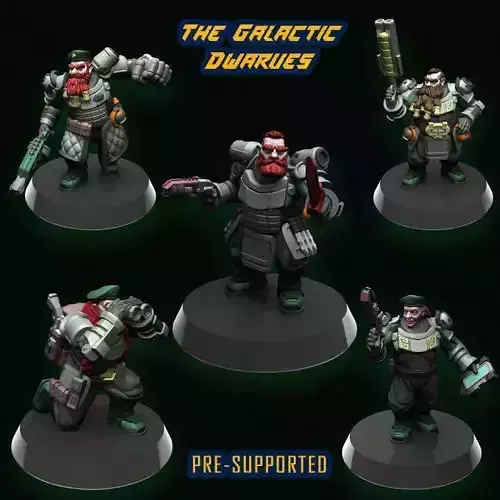 Infiltration Squad - Space Dwarf