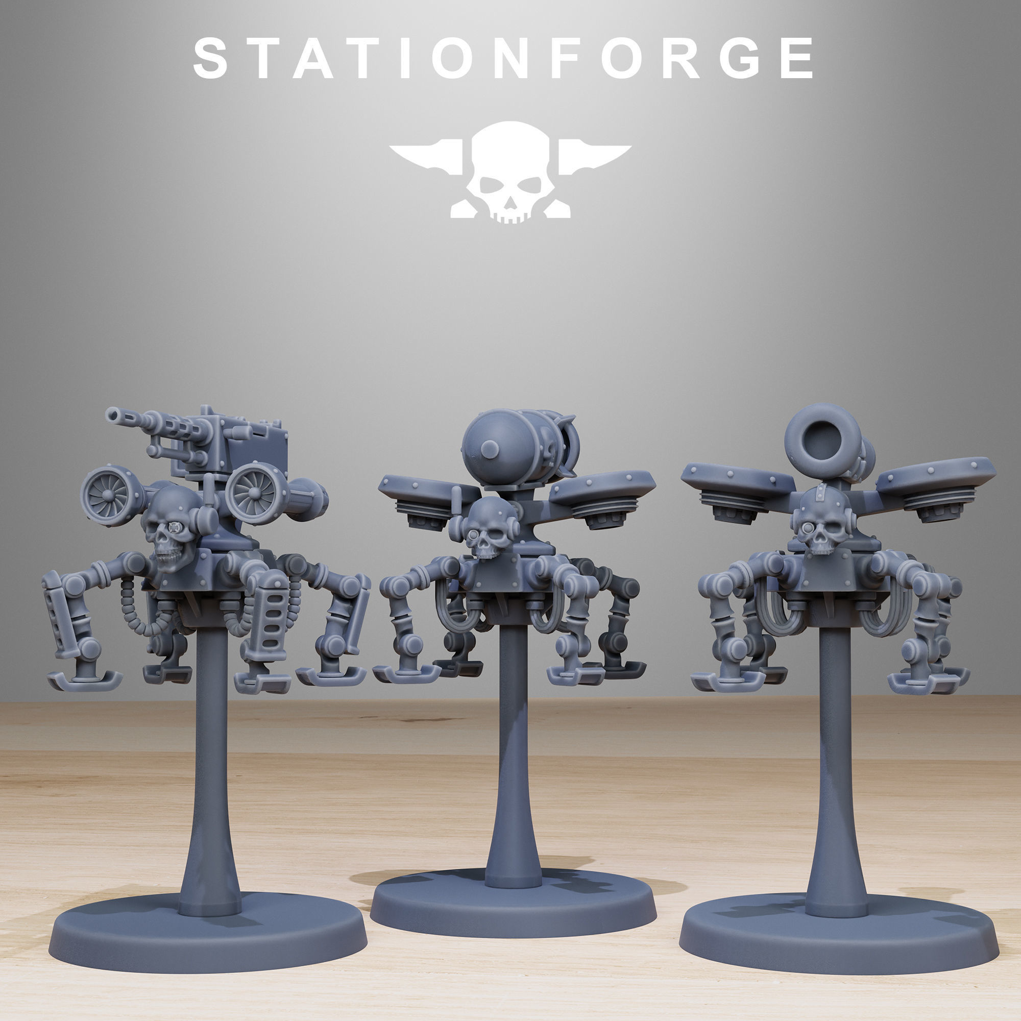 Scavenger Drones 3D print model_5
