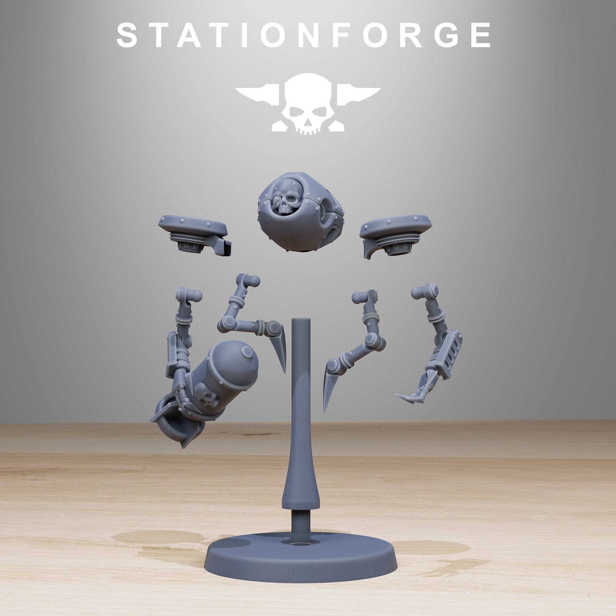 Scavenger Drones 3D print model_8