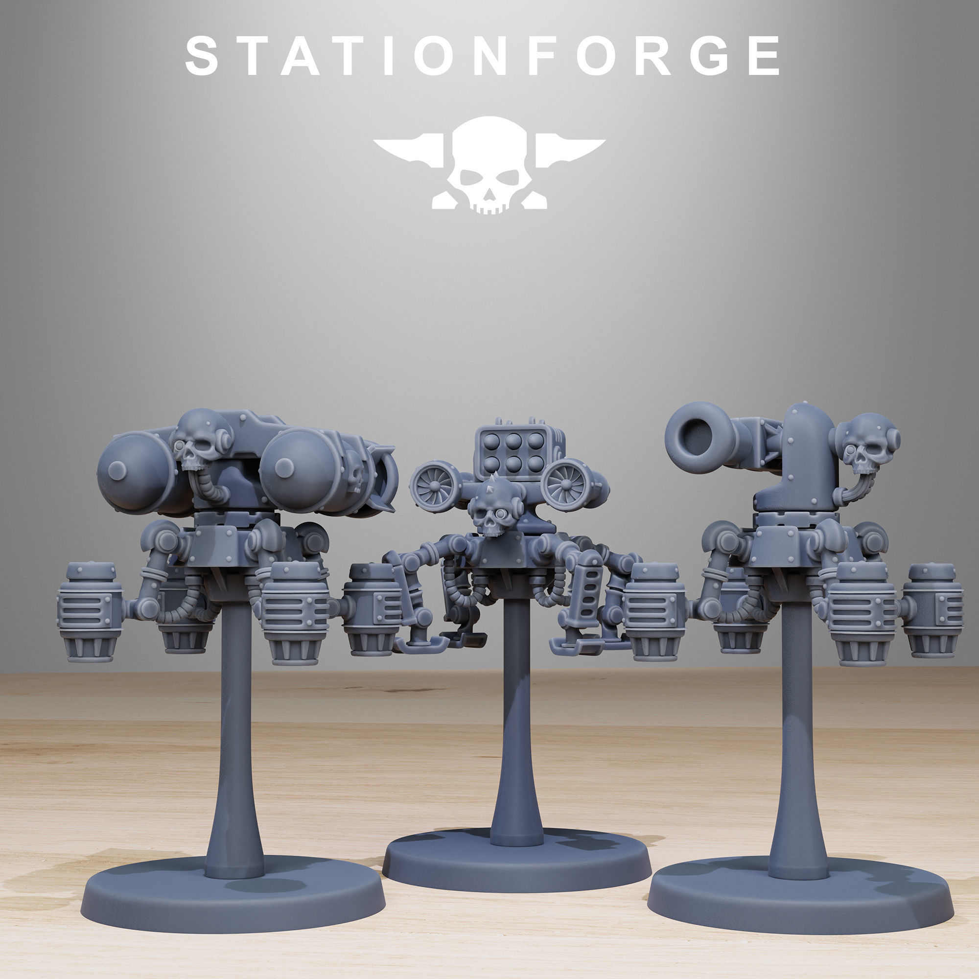 Scavenger Drones 3D print model_4