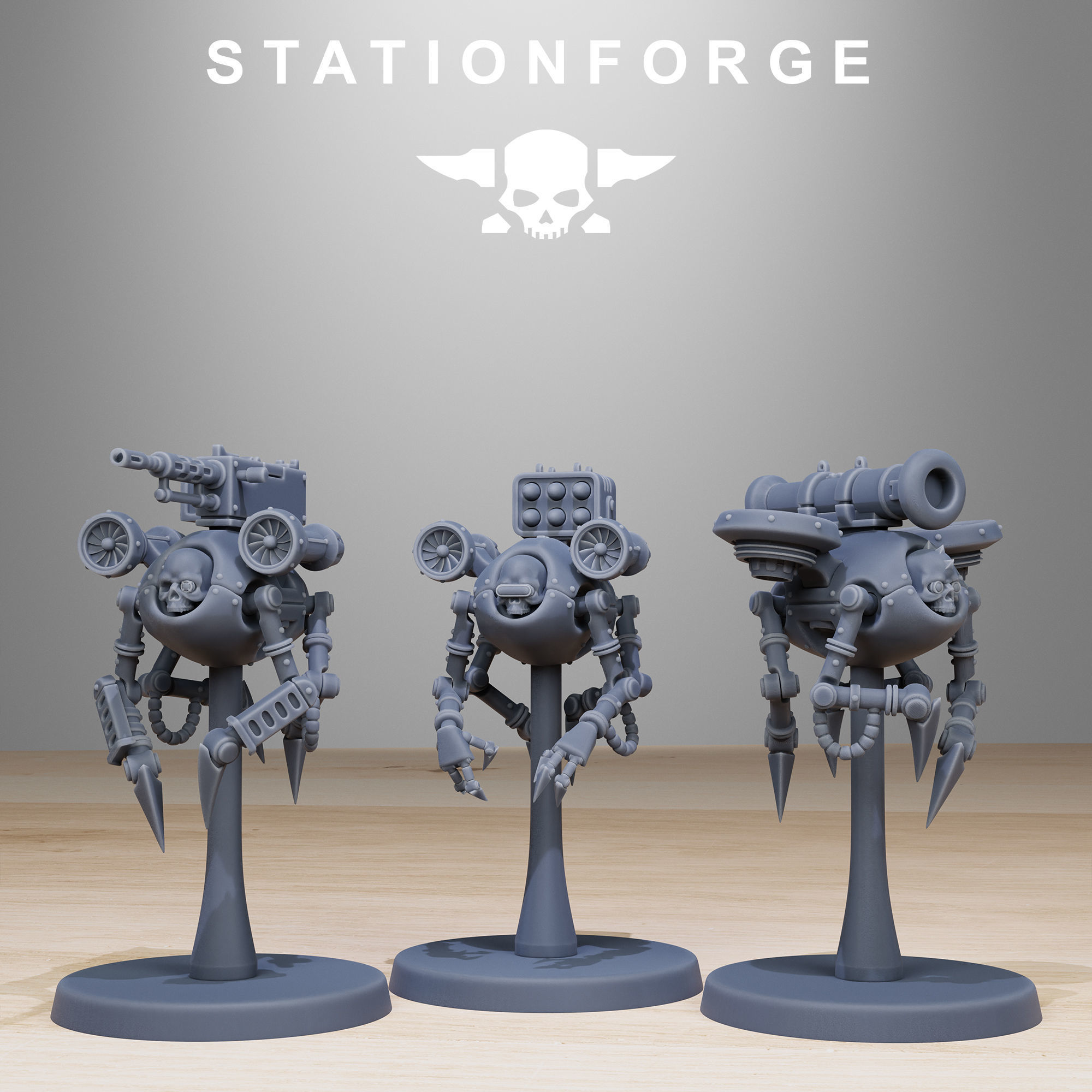 Scavenger Drones 3D print model_1