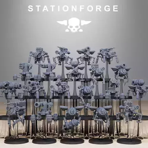 Scavenger Drones 3D print model