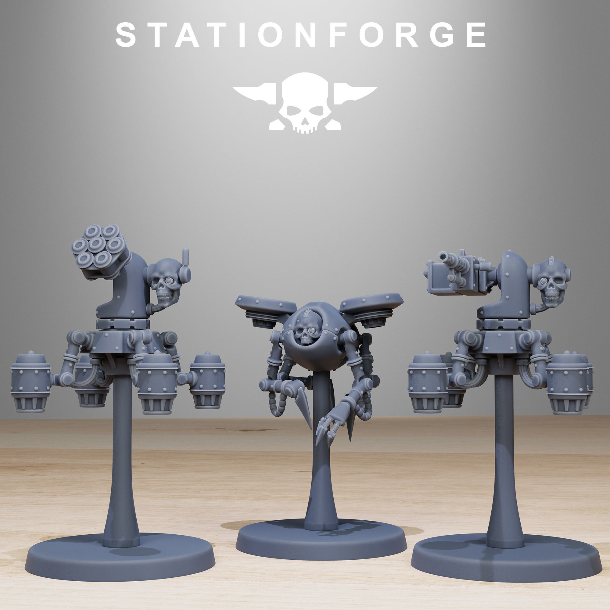 Scavenger Drones 3D print model_3
