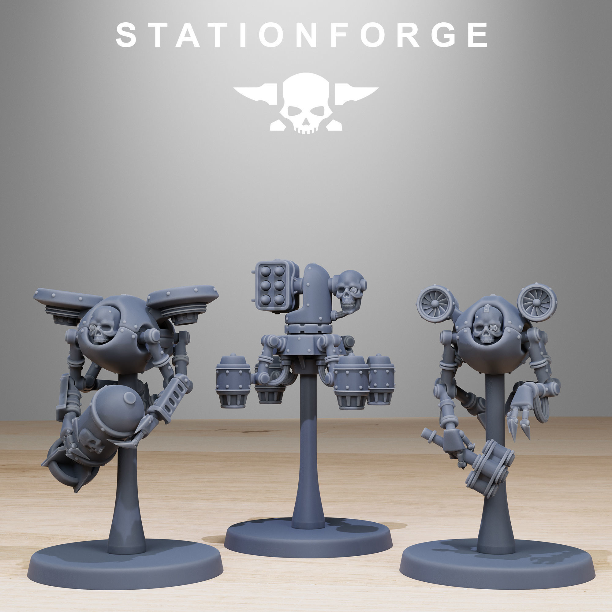 Scavenger Drones 3D print model_2