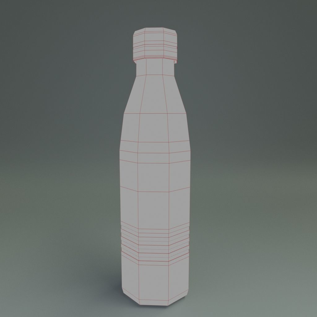 Thermosteel 24 Hours Hot and Cold Water Bottle 3D model_1