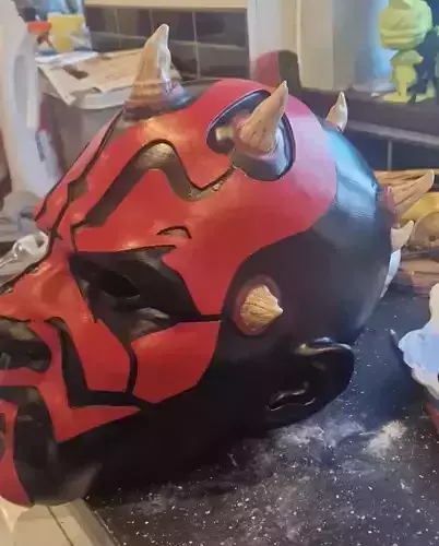 Darth Maul Mask Helmet 3D model