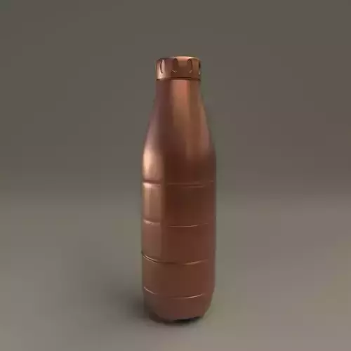 Copper Water bottle 3D model