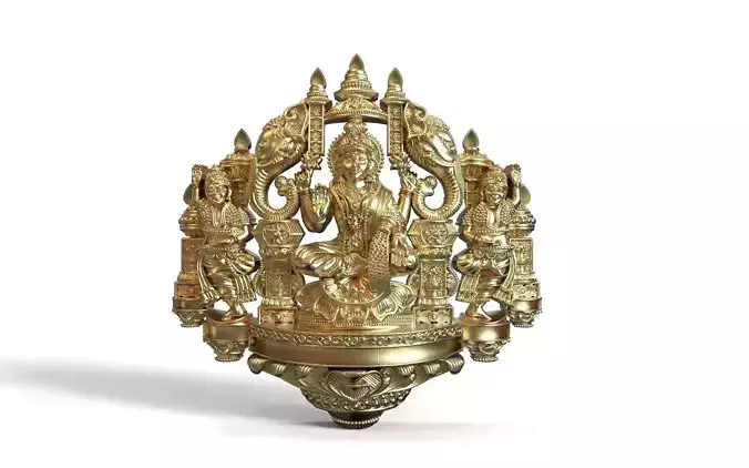 Gaja laxmi pendant 