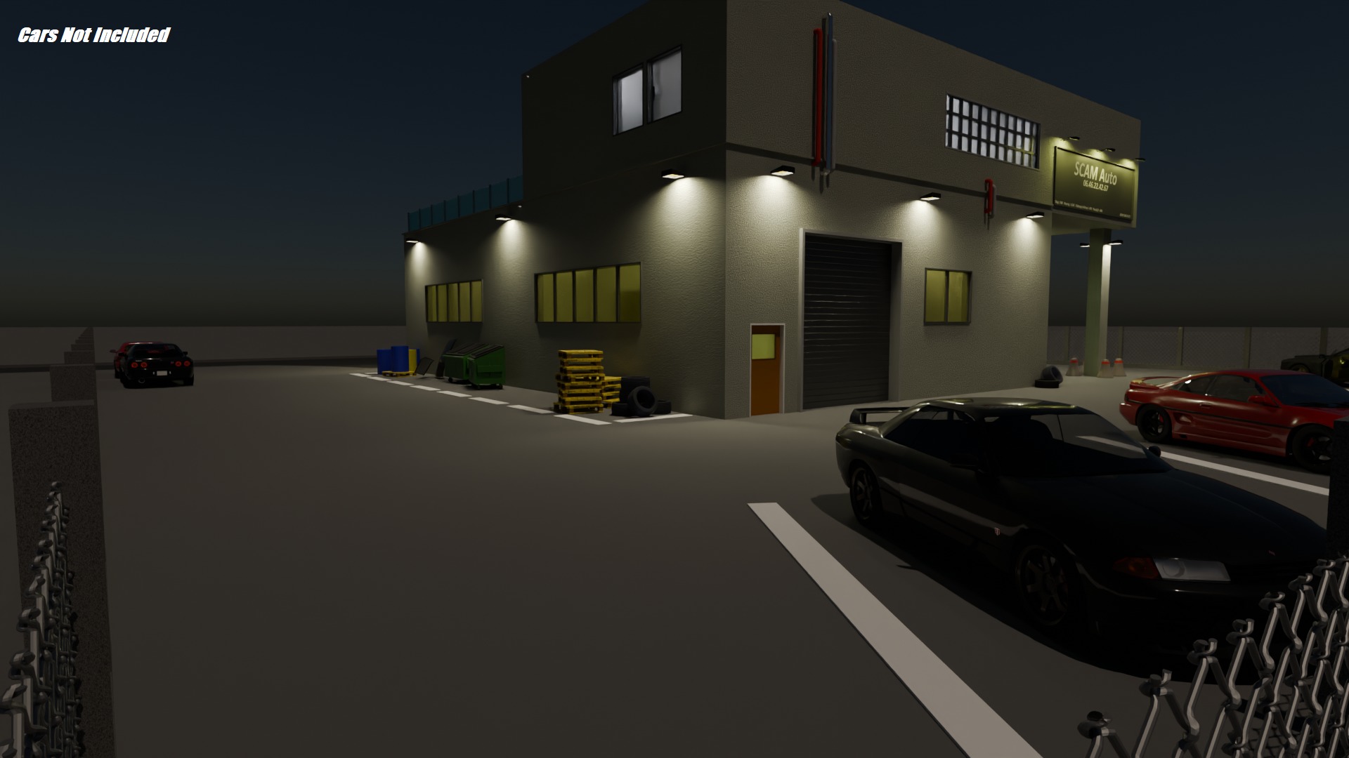 Garage 3D model_8
