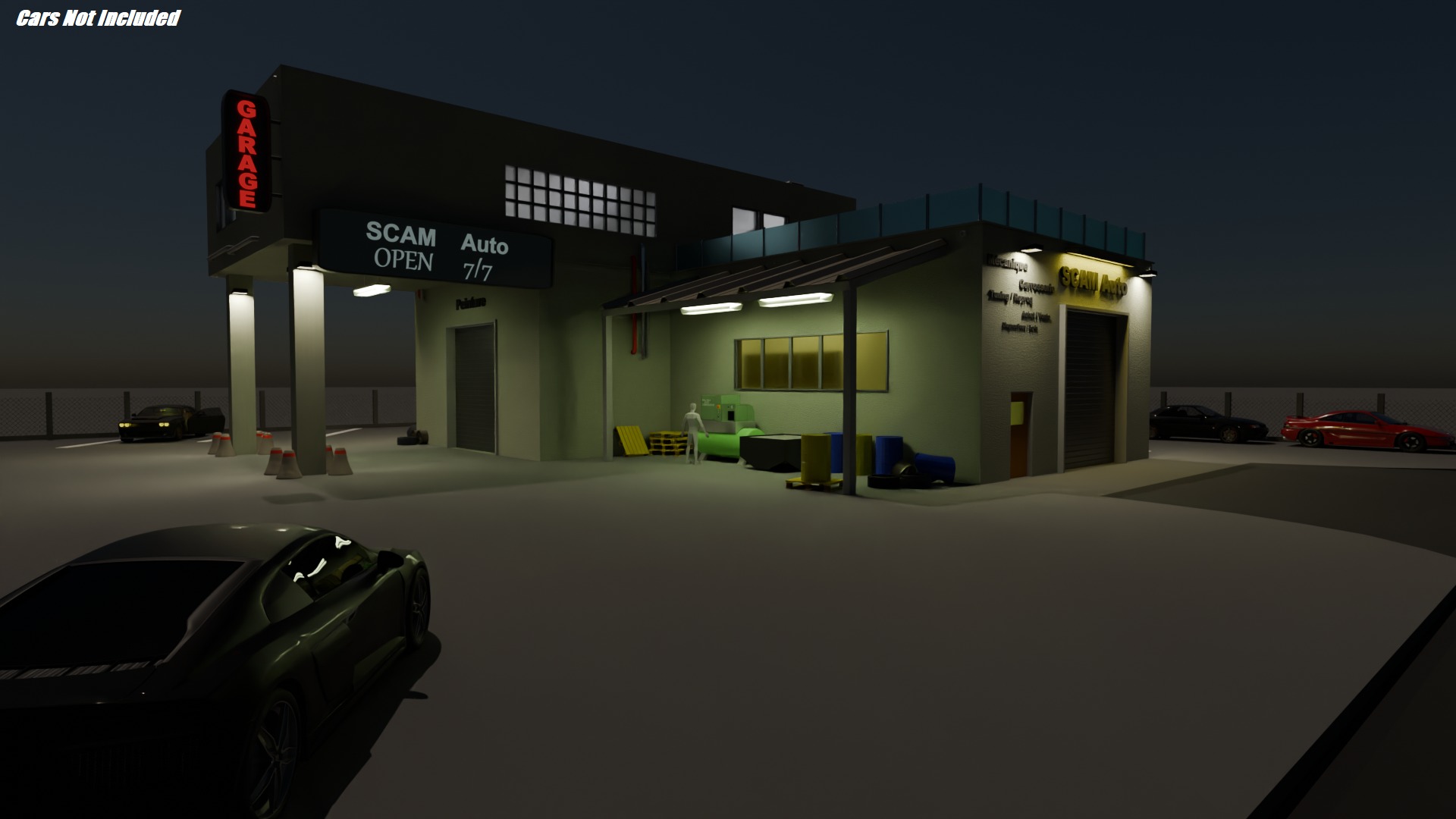 Garage 3D model_9