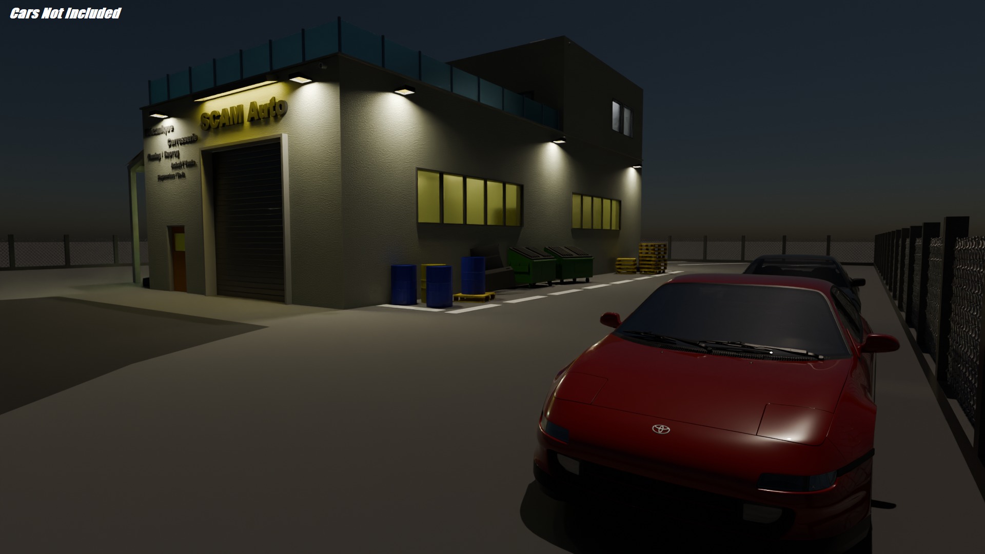 Garage 3D model_11