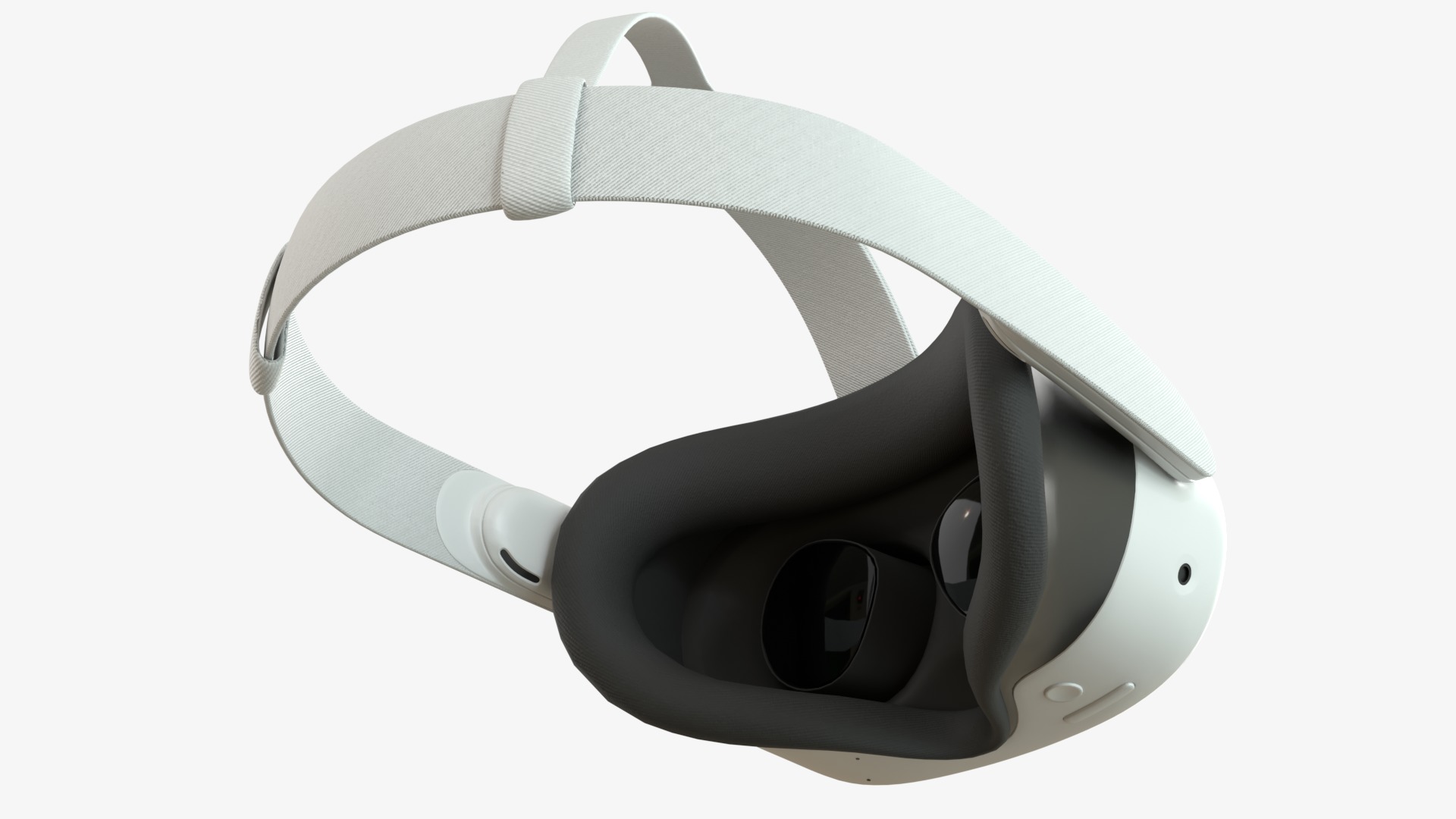 Meta Quest 3s with Meta Touch Plus controllers 3D model_5