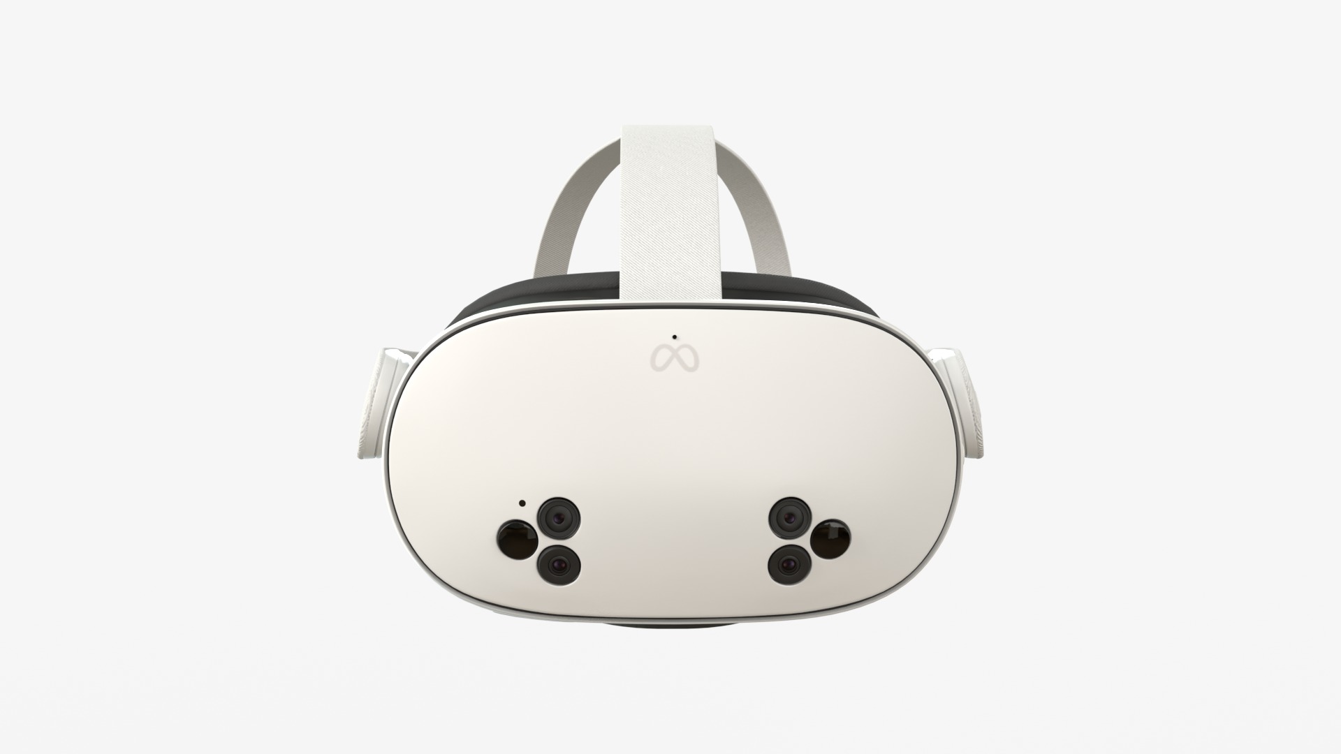 Meta Quest 3s with Meta Touch Plus controllers 3D model_2