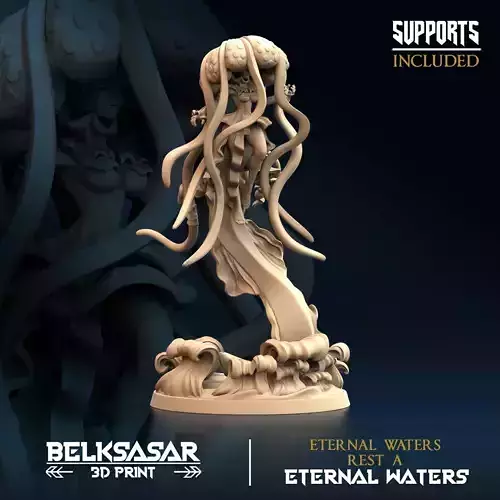 Eternal Waters Rest A Nude 3D print model