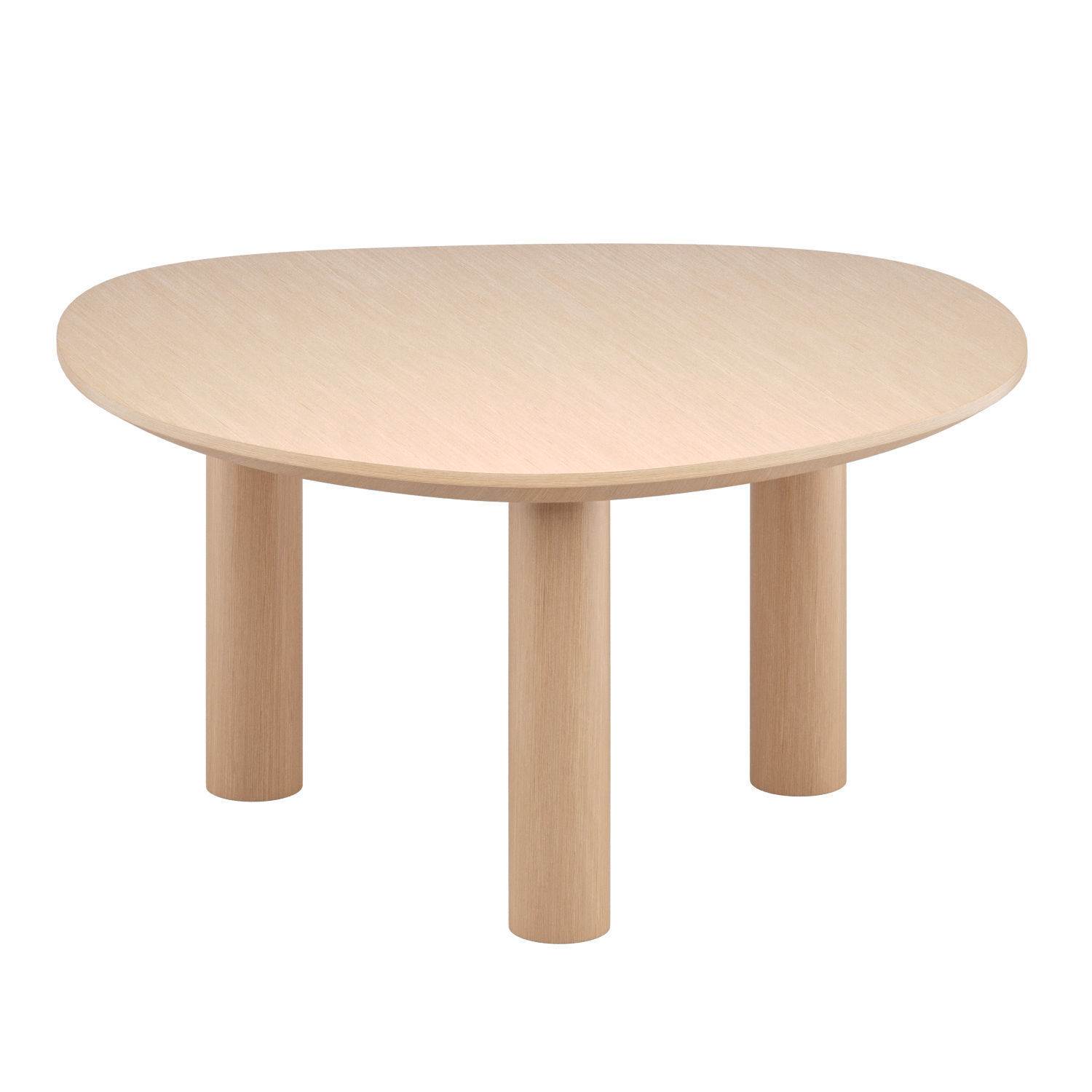 udi chair and Dining Table Lombardo - Dining set 03 3D model_2