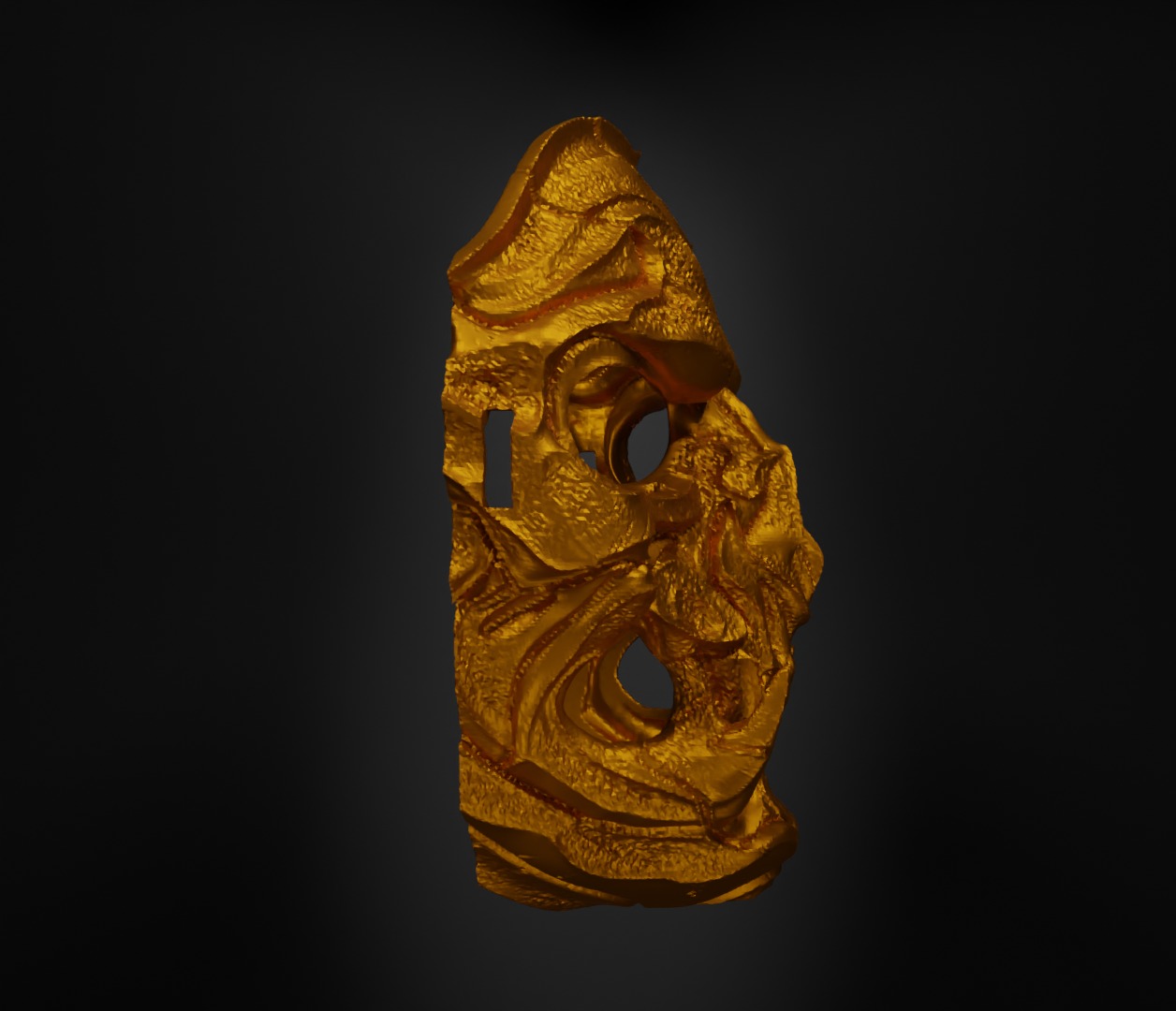 Airsoft Skull Face Mask Skull Prom Helloween Face Mask 3D print model_30