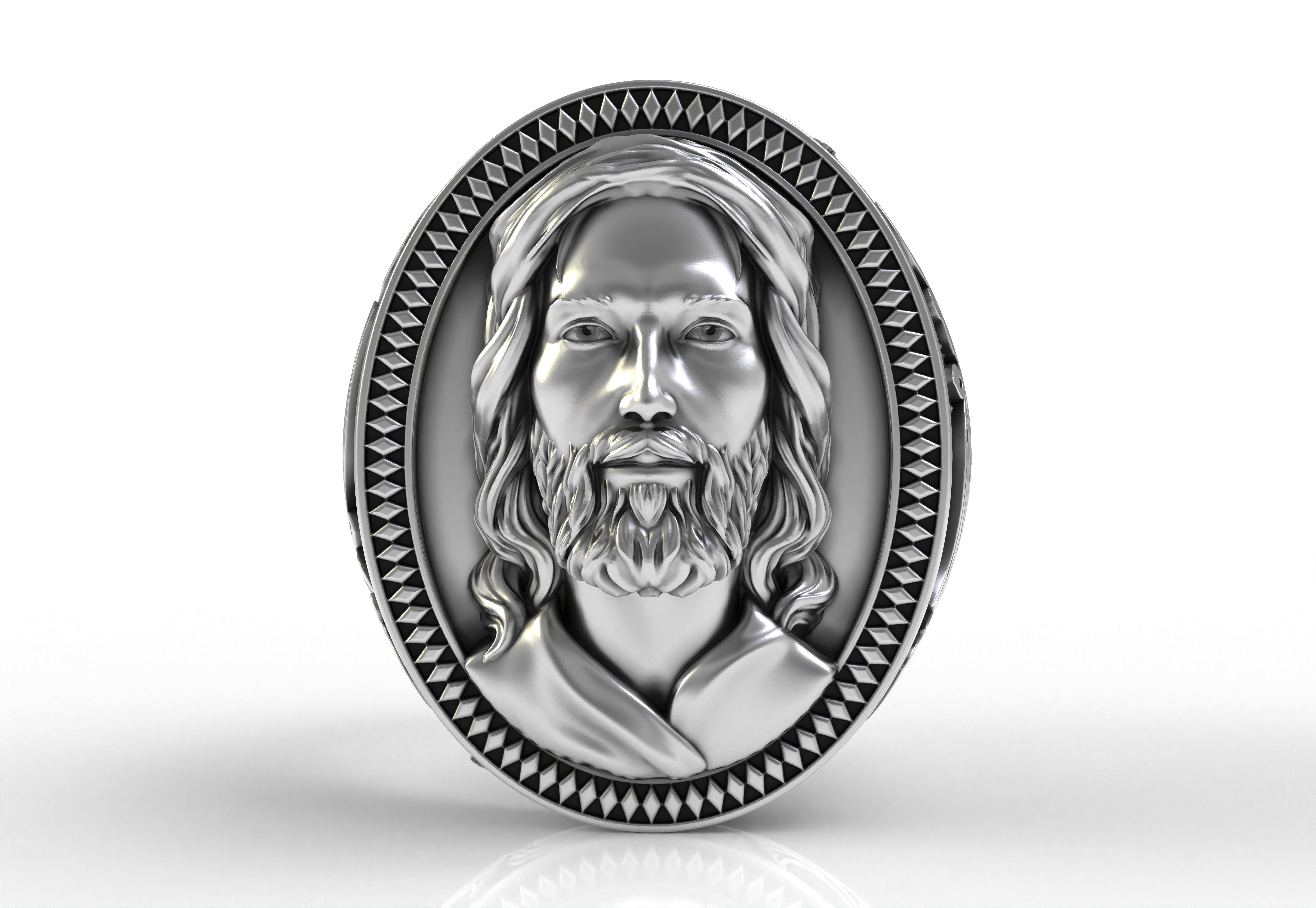 JESUS RING 3D print model_6