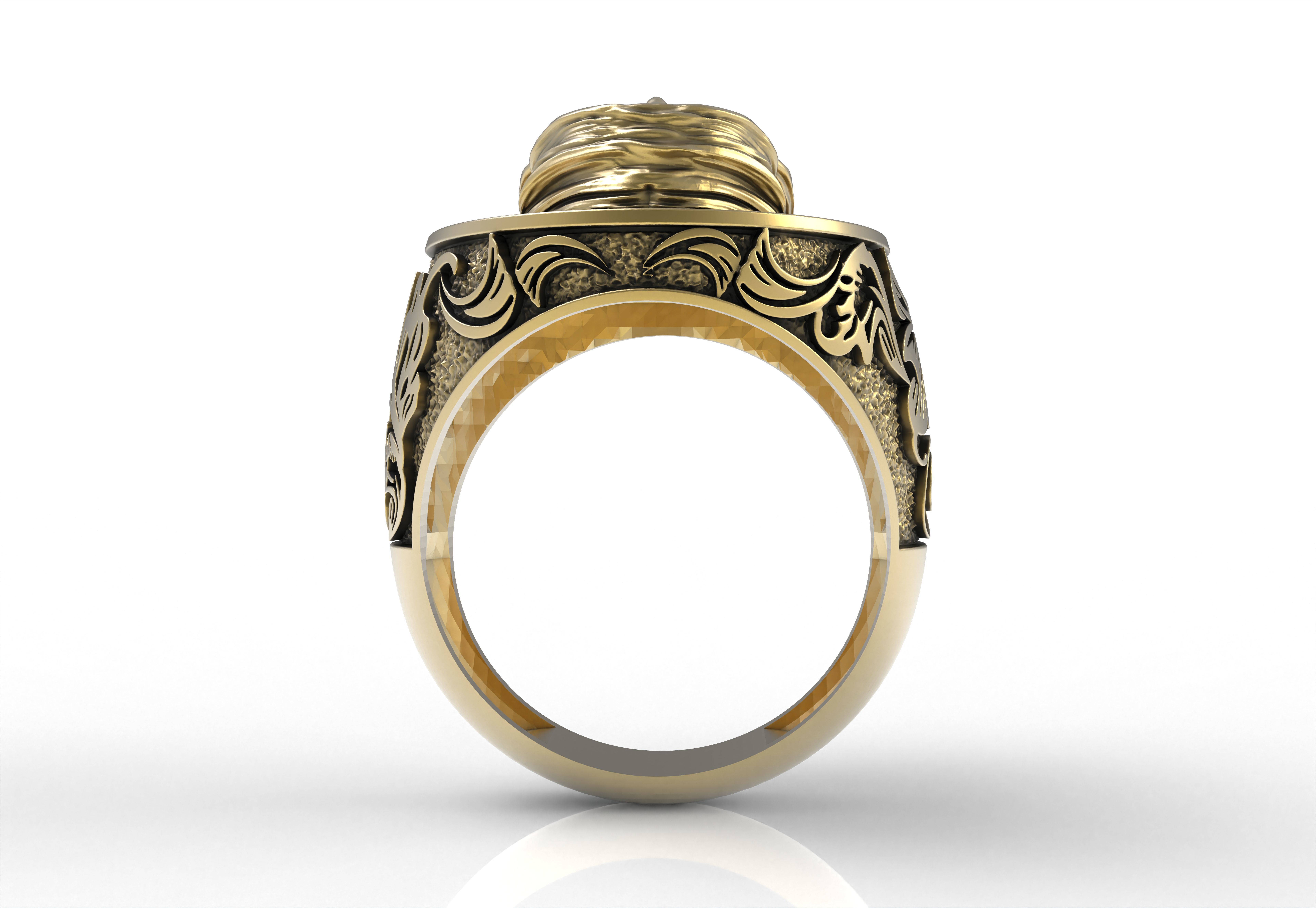 JESUS RING 3D print model_4