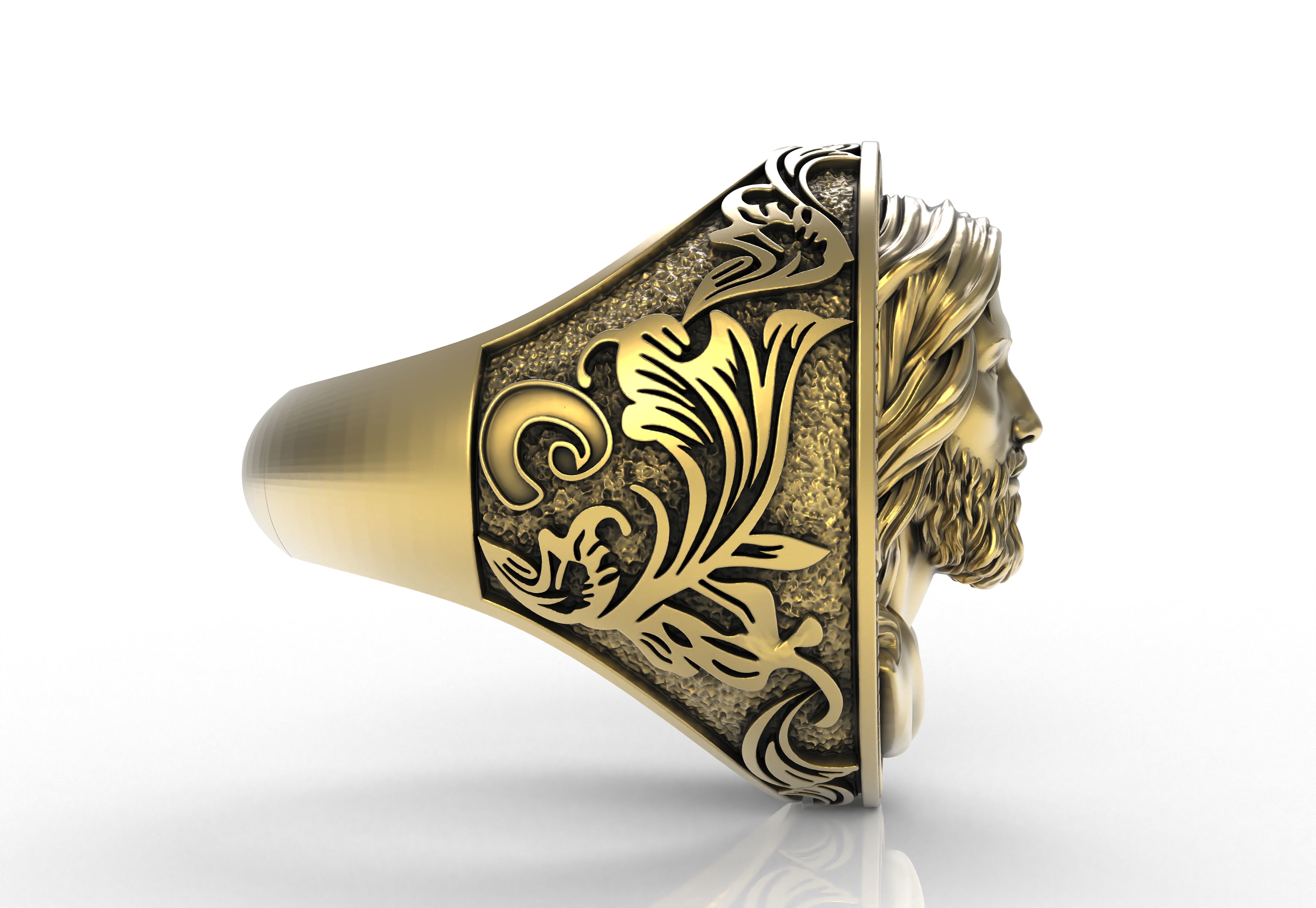 JESUS RING 3D print model_2