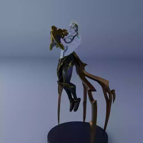 Galaxy Slayer Zed From League of Legends Ready For Printing 3D print model